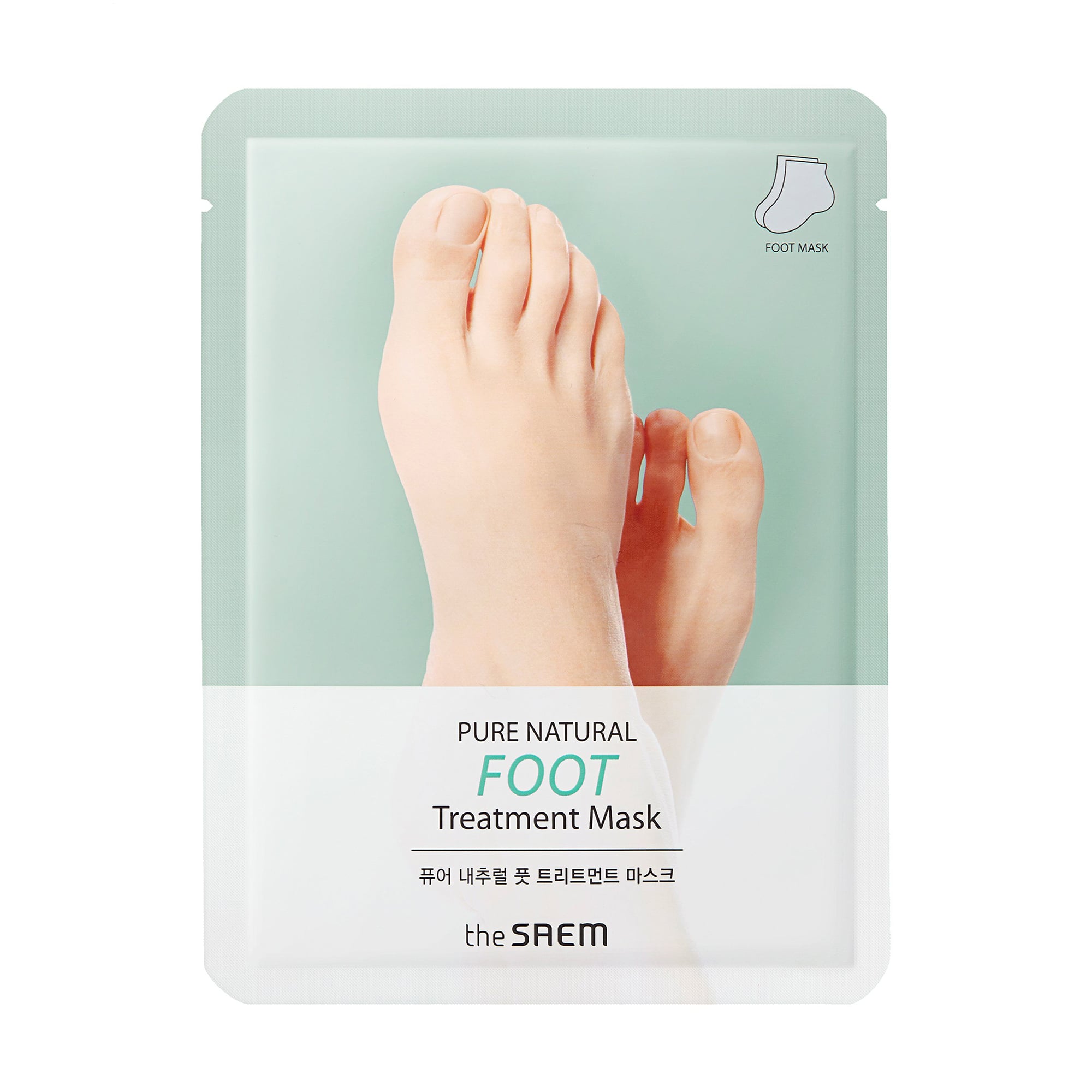 Маска-шкарпетки для ніг The Saem Pure Natural Foot Treatment Mask, 16 г